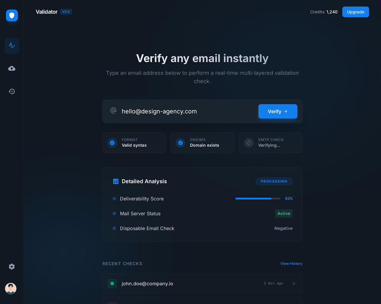 Email Validator